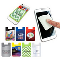 Silicon Smart Phone Wallet With Screen Cleaner